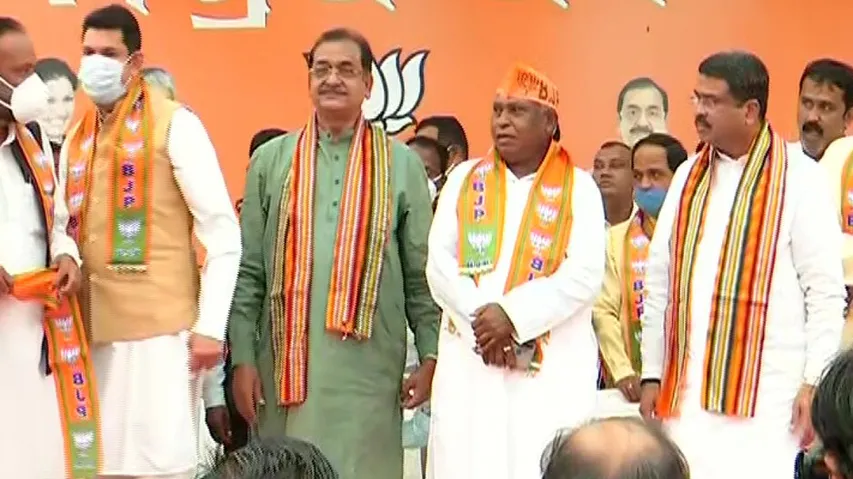 Four Time Odisha MLA Sanjeev Sahoo Joins BJP