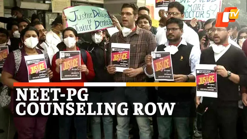 NEET-PG Counseling Row 