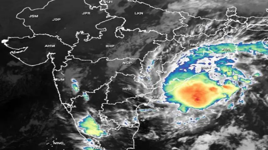 Cyclone Jawad At 7 PM today