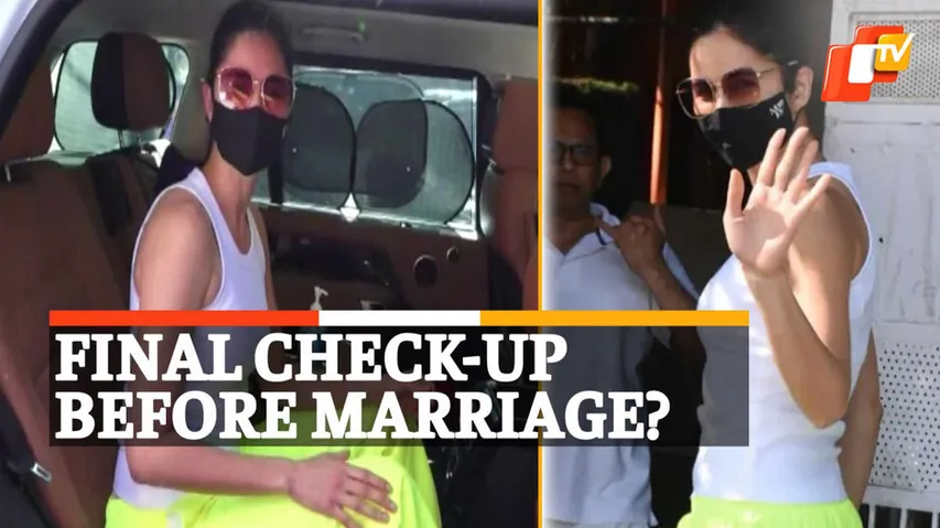 Katrina Visits Clinic In Mumbai 