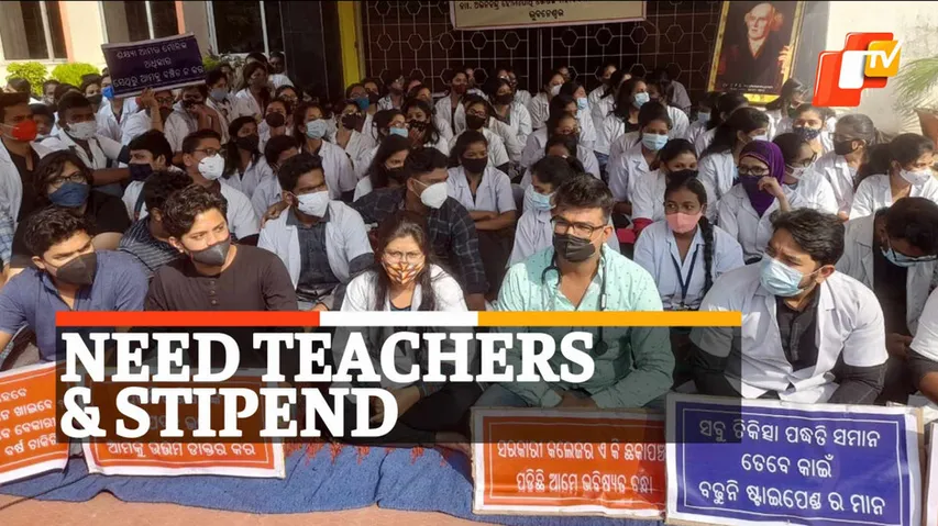 Homeopathy Medical Students Protest