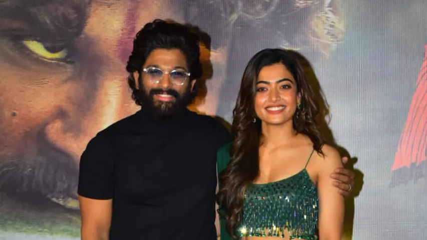 Allu Arjun & rashmika Mandanna