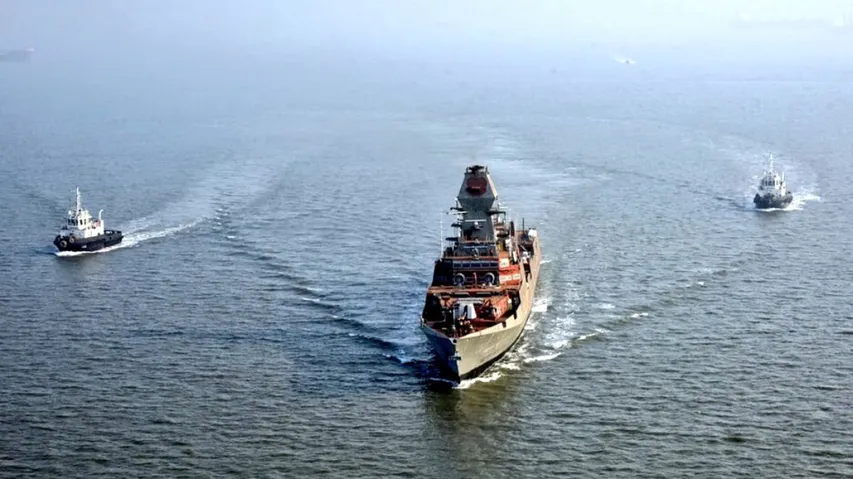 New Destroyer Of Indian Navy Kicks Off Sea Trials