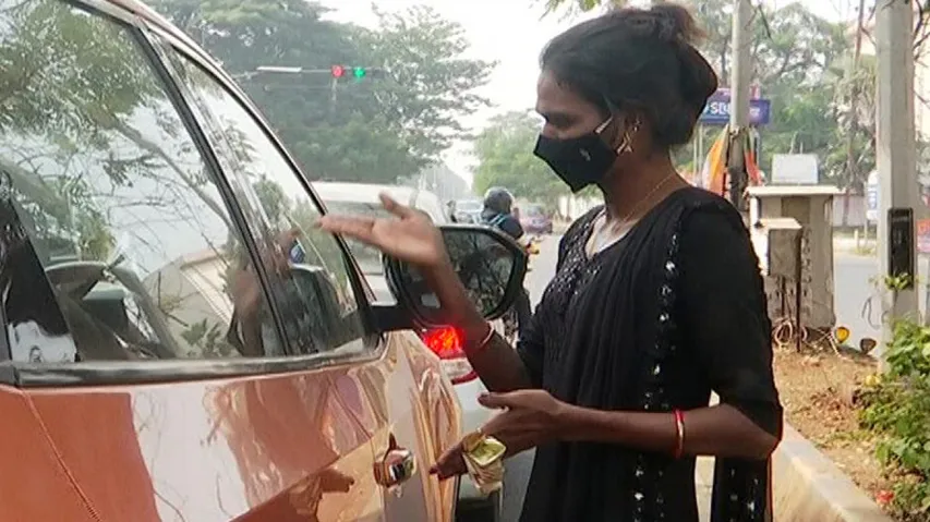 Transgender Begging For Alms In Bhubaneswar