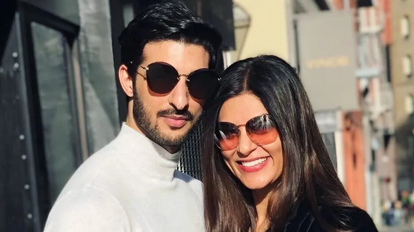 Sushmita Sen & Rohman Shawl