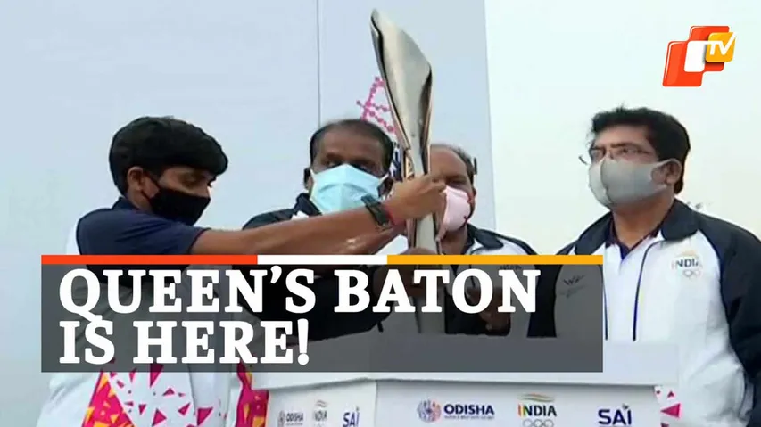  Queen Baton Relay, Relay In Puri