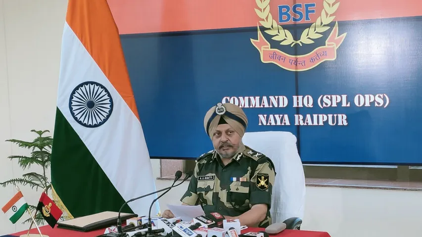 Rajwinder Singh Bhatti, BSF Additional Director General (ADG), Chhattisgarh-Odisha 