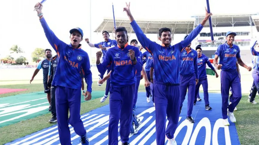 India Beat England By 4 Wickets In Final To Win Under-19 Cricket World Cup Final