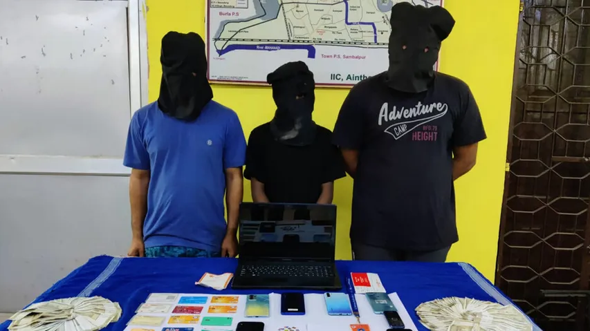 Two ‘Missing’ Bhubaneswar Engg Students Among 3 Held For Rs 2L Cyber Fraud In Sambalpur
