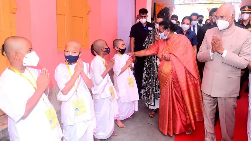 President Ram Nath Kovind in Puri, Odisha