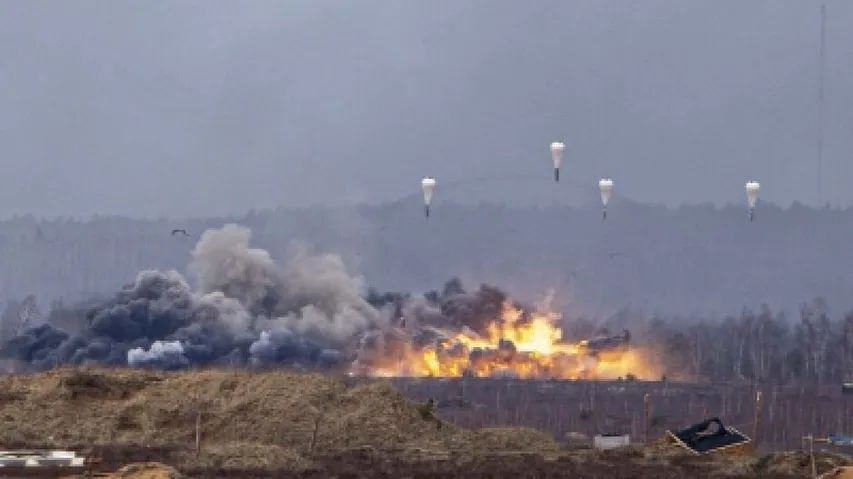 War Returns To Europe: Russian Missiles Rain Down On Airports, Military Bases, And Kyiv