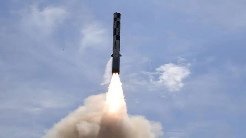 Test-Fire Of BrahMos Missile