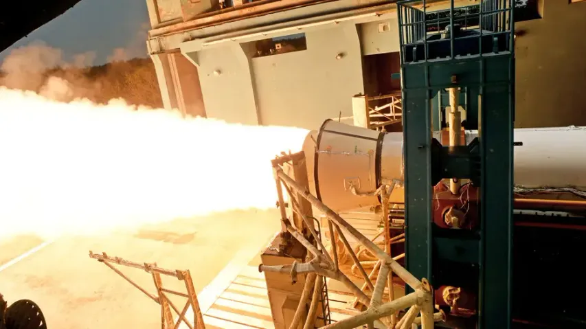 ISRO Successfully Tests Solid Motor Of Its Small Rocket