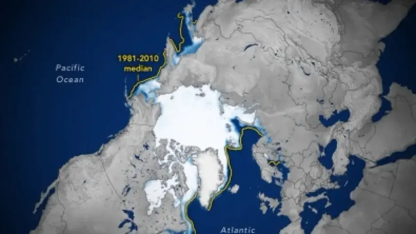 2022 Arctic Winter Sea Ice 10th-Lowest On Record: NASA