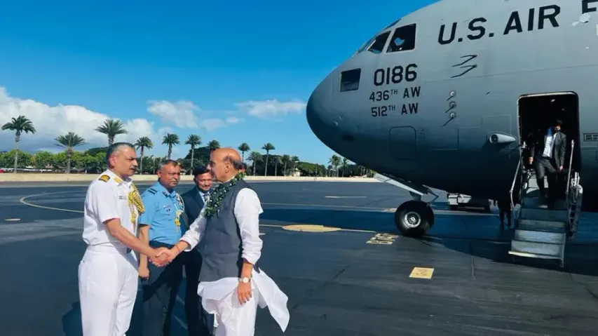 Rajnath Singh Visits US Indo-Pacific Command Headquarters In Hawaii
