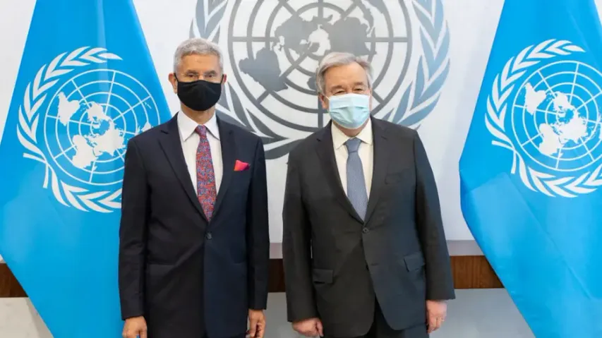 EAM Jaishankar Meets UN Chief Guterres, Discusses Ukraine Situation
