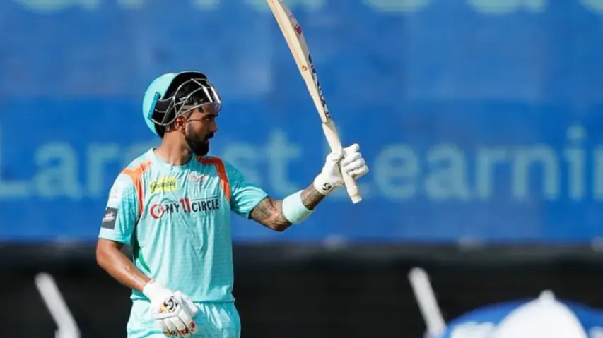 IPL 2022: Rahul smashes century in 100th IPL match as Lucknow post 199/4 against Mumbai