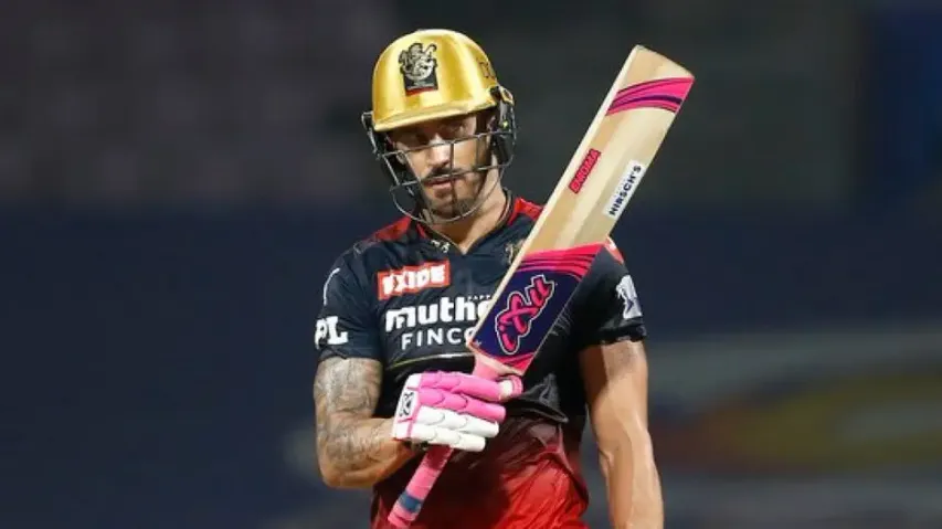 IPL 2022: Skipper Du Plessis' 96 steers RCB to 181/6 against Lucknow