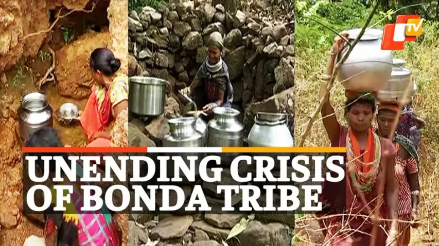 Water Crisis, Bonda Hills, Bonda Primitive Tribe