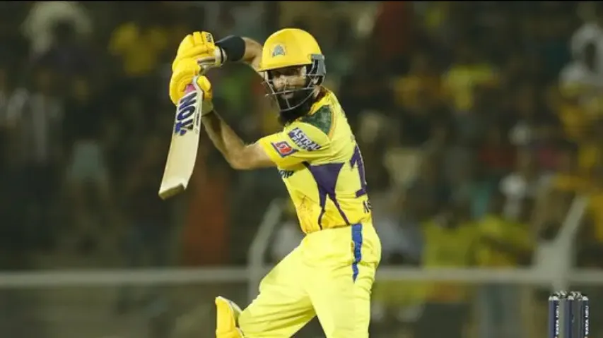 IPL 2022: Chennai end with sub-par 150/6 despite Moeen Ali's 93 against Rajasthan Royals