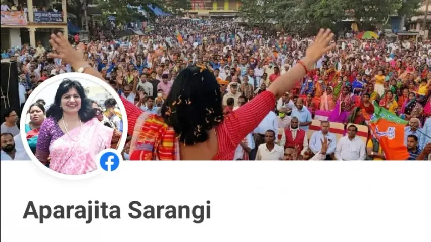 MP Aparajita Sarangi's Facebook account hacked, complaint lodged 