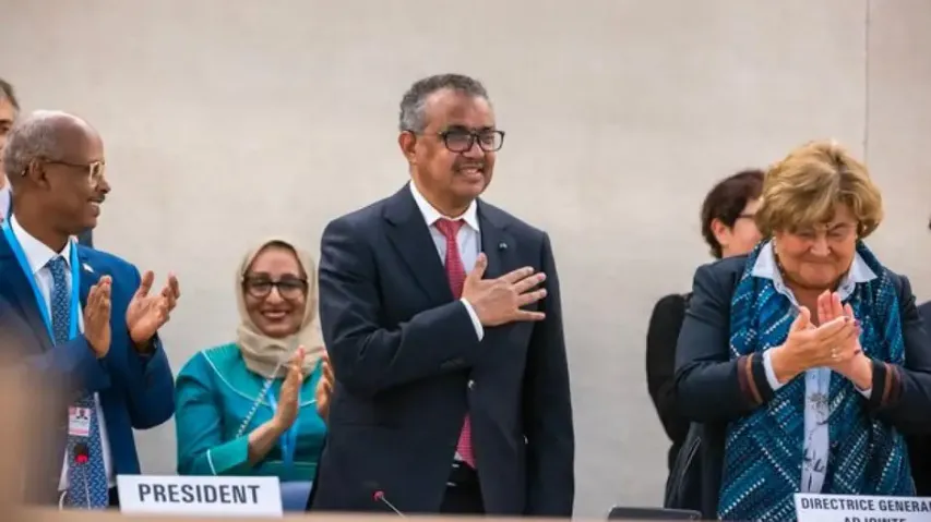 WHO chief Tedros reappointed to second five-year term
