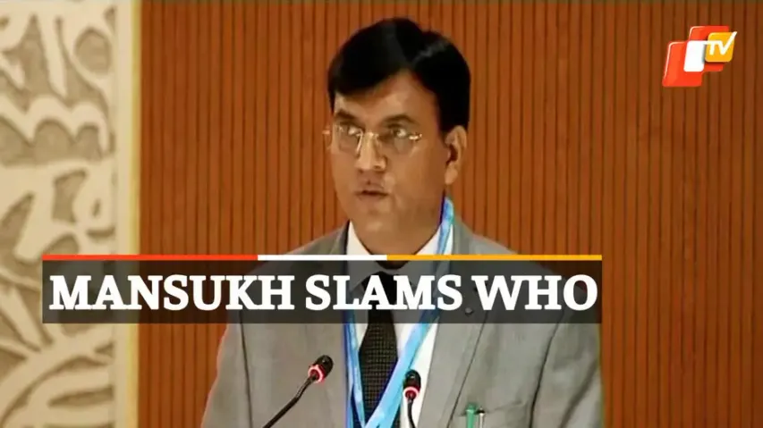 Mansukh Mandaviya, World Health Assembly
