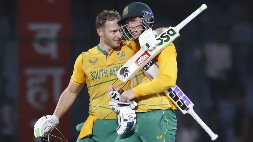 Miller, Van der Dussen fire SA to seven-wicket win over India in first T20