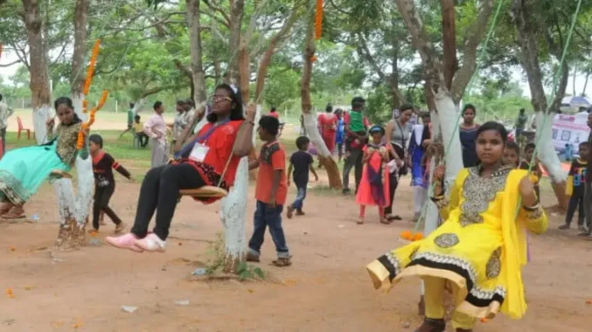 112 swings operational for Raja celebration at Patrapada, this year