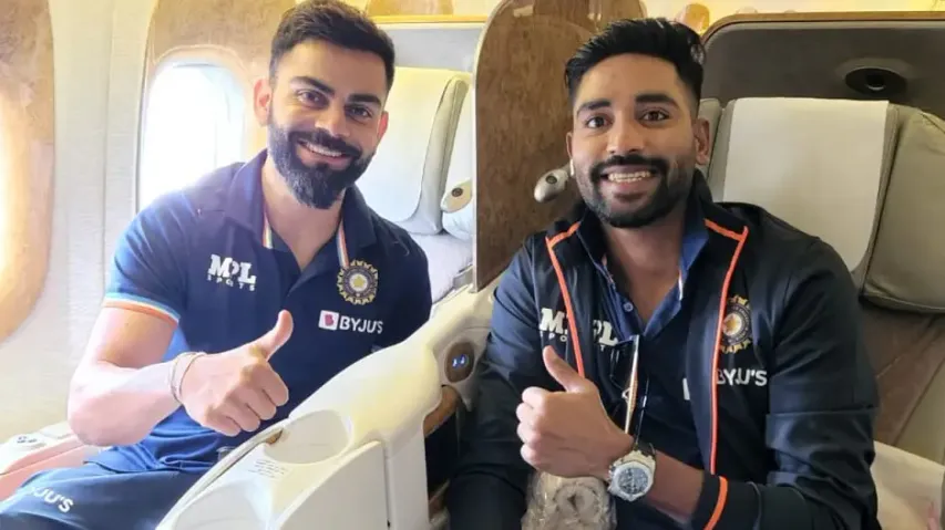 Kohli, other Test team members leave for England for rescheduled Birmingham Test