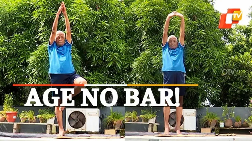 97 Year Old,  Yoga, Age No Bar
