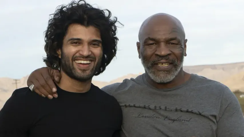 Vijay Deverakonda and Mike Tyson