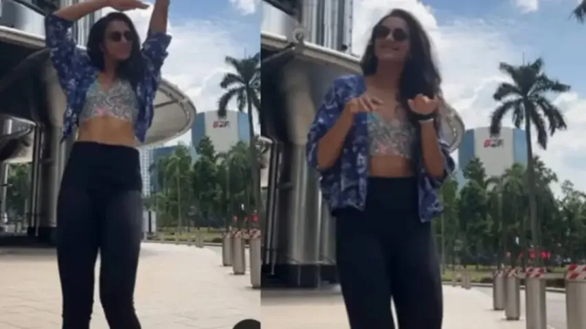 Star shuttler PV Sindhu shows off her toned abs in a new dance video