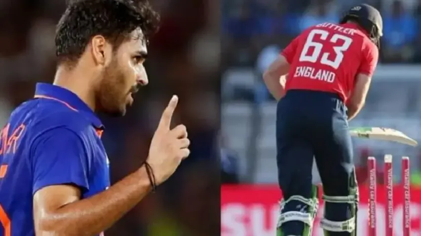 Bhuvneshwar Kumar’s special delivery that bamboozled Jos Buttler