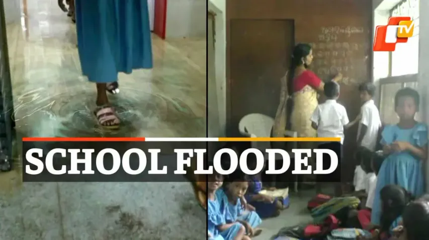 Rainfall, Water Logging, School