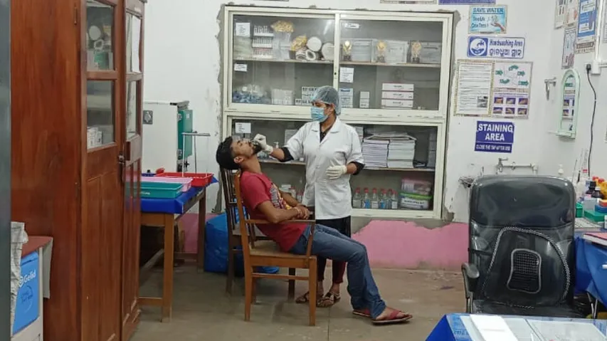 COVID-19 cases in Bhubaneswar