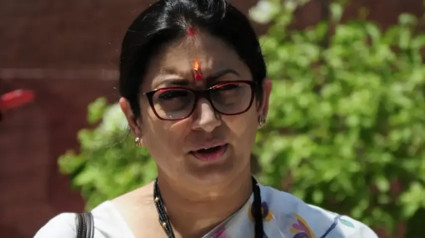 Smriti Irani sends legal notice to Congress over 'malicious allegations' against daughter