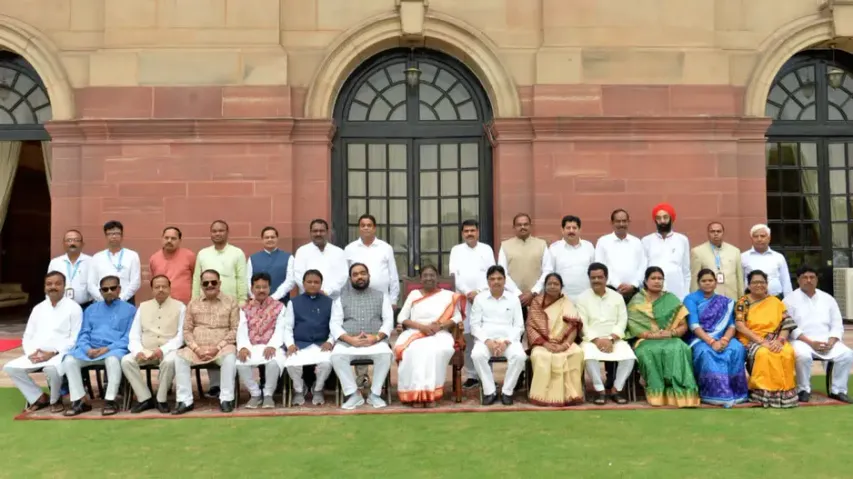 Odisha MLAs meet President Draupadi Murmu