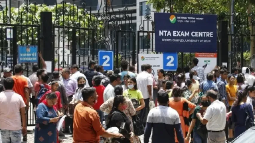 Students waiting for their exam