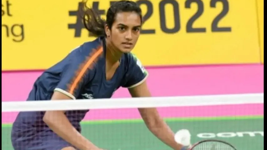 Sindhu in action