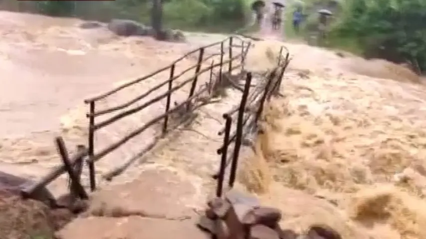 Low pressure-induced rain causes inundation, water logging across Odisha