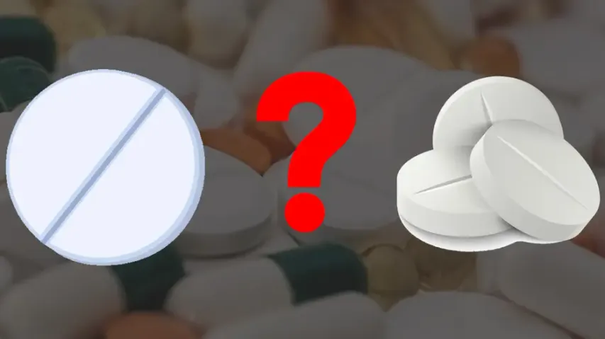 Know why medical tablets have a line on them 