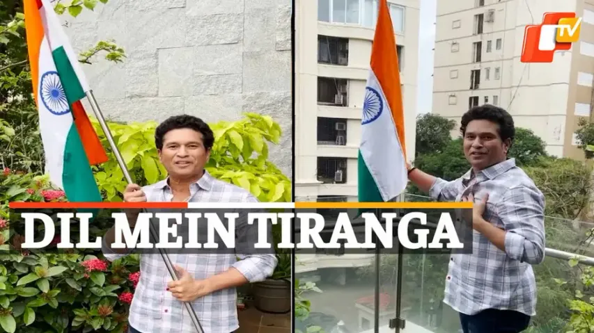 Sachin Tendulkar, Tiranga, Har Ghar Tiranga