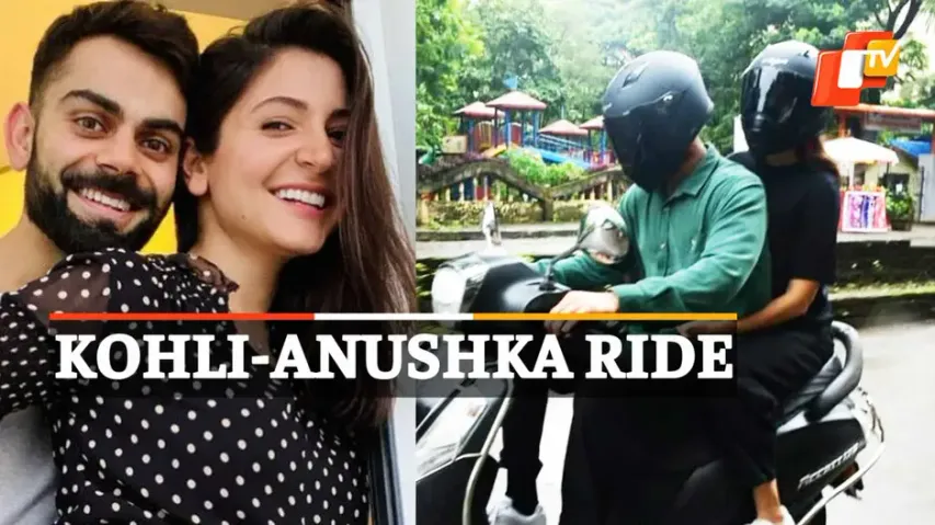 Virat Kohli, Bollywood, Cricket, Anushka Sharma, Mumbai, Scooty Ride