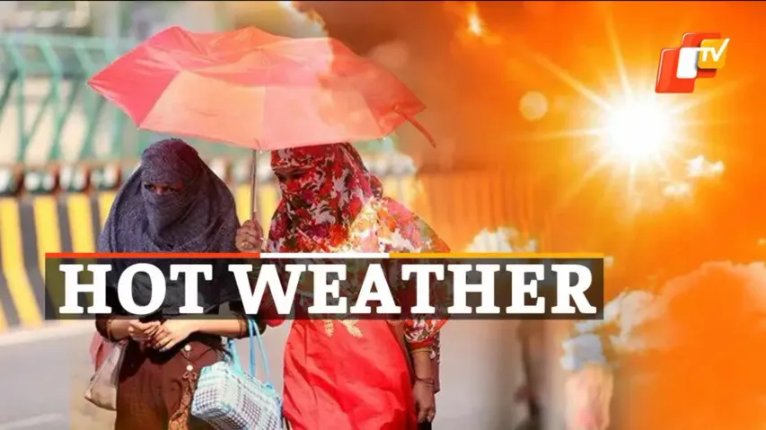 High day temperature, Odisha