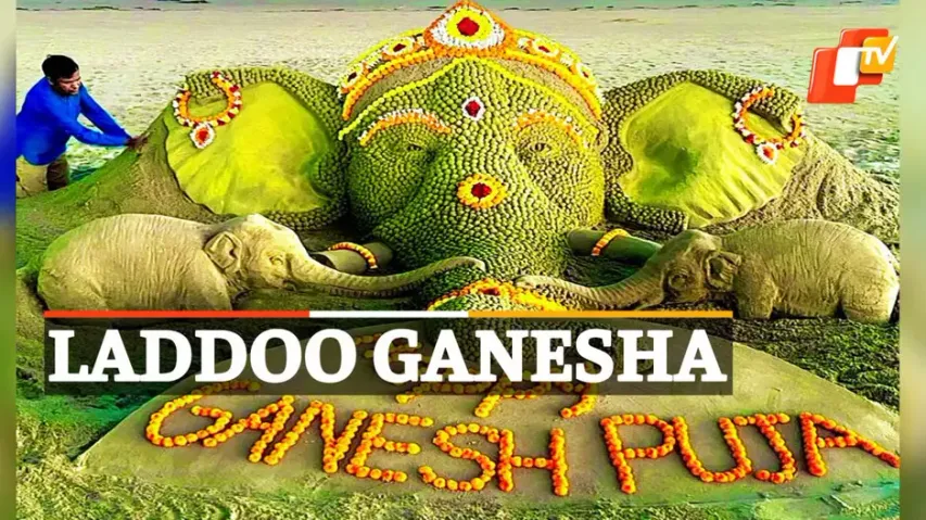 Sand Artist, Sand Art, Ganesh Chaturthi