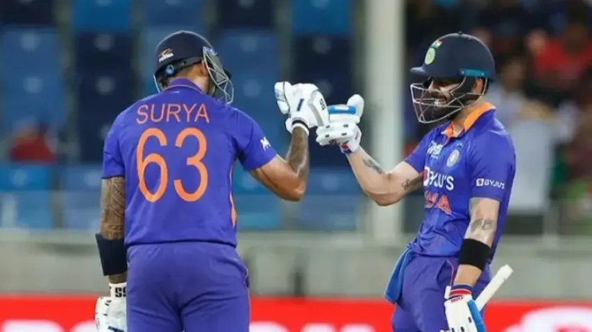 Suryakumar Yadav and Virat Kohli