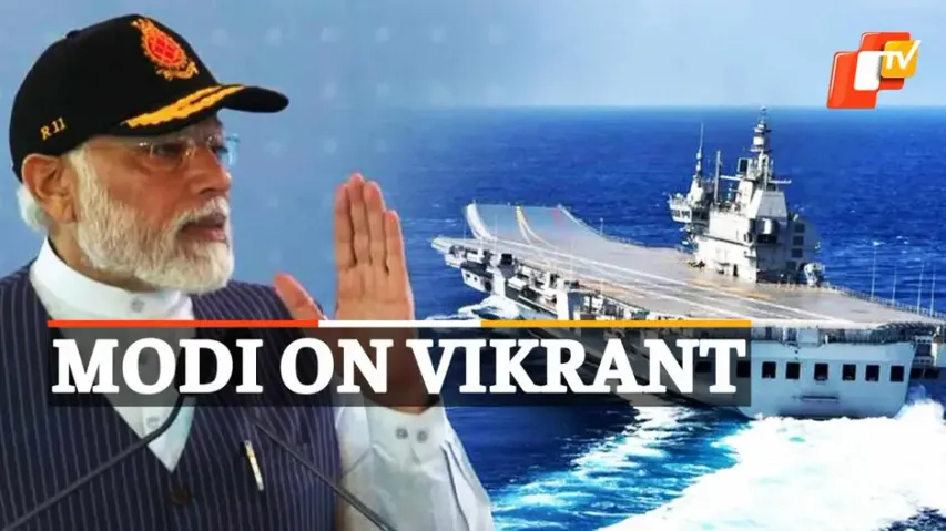 PM Modi, INSVikrant, Indian Navy