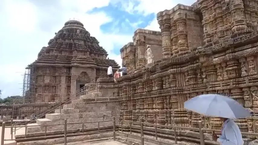 ‘Bhumi Pujan’ to remove sand from inside Konark Sun Temple performed, process to begin soon 