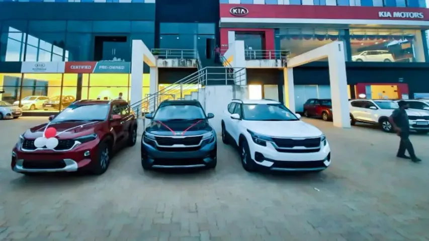 A Kia Showroom In Bhubaneswar